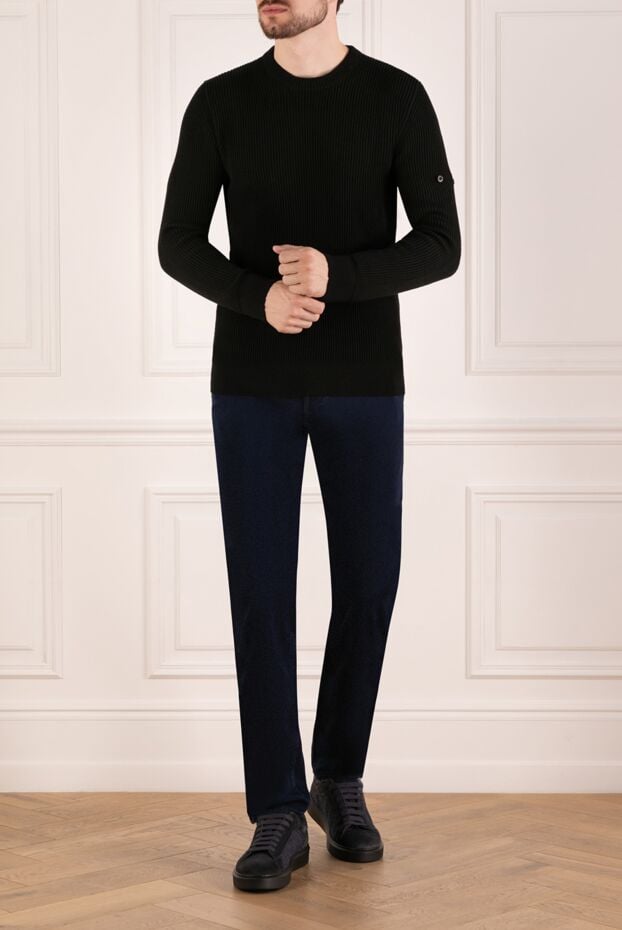 Jacob Cohen versatile straight-leg jeans in a deep blue tone 181124 - photo 2