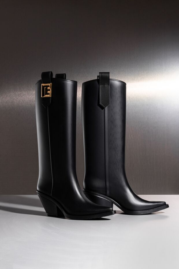 Balmain woman knee high boots,thigh-high boo buy with prices and photos 181137 - photo 1