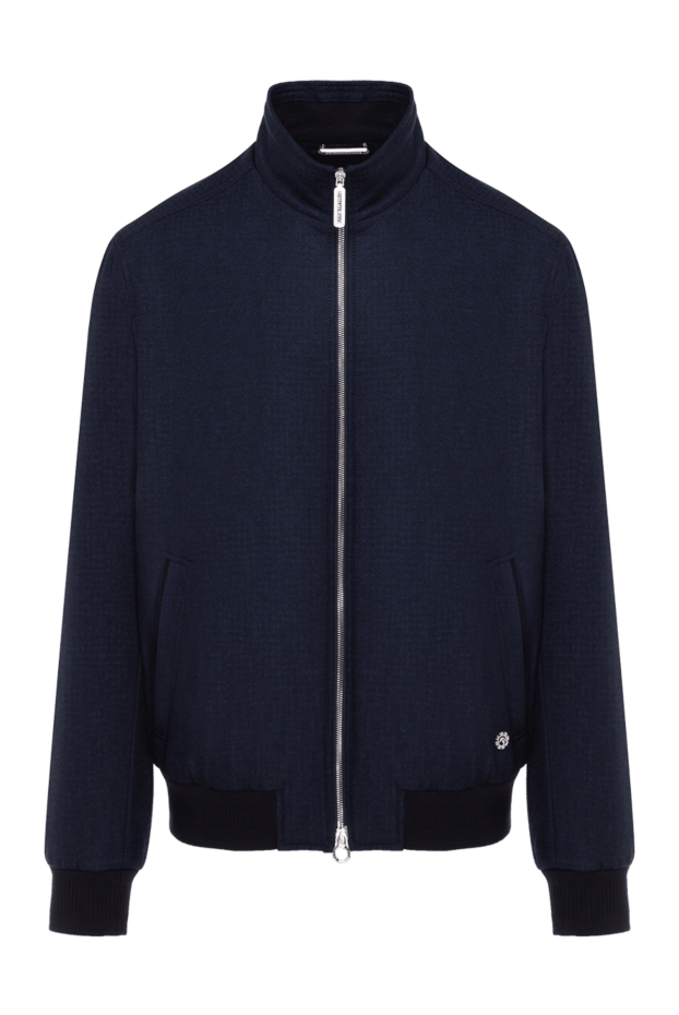 Stefano Ricci men's blue jacket with stand-up collar 184682 - photo 1