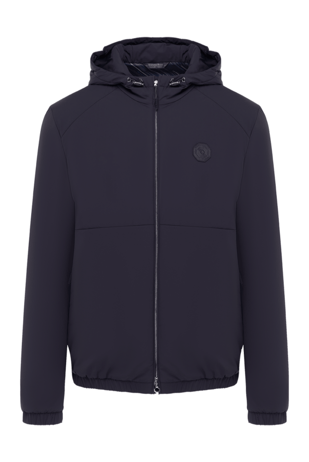 Stefano Ricci men's blue jacket with a hood 184684 - photo 1