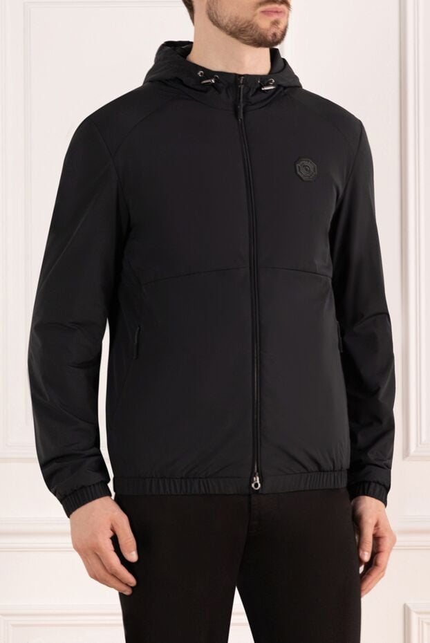 Stefano Ricci jacket for men black with a hood 184685 - photo 3