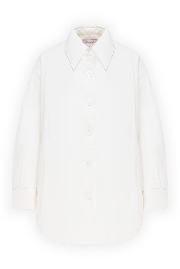 Fleur de Paris women's white nylon jacket 184737 - photo 1