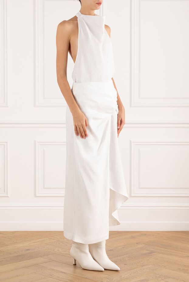 Alex Riviere white off-shoulder skirt suit 184848 - photo 3