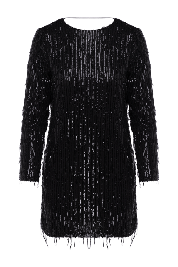 Black Manhattan dress with fringe and sequins - photo 1