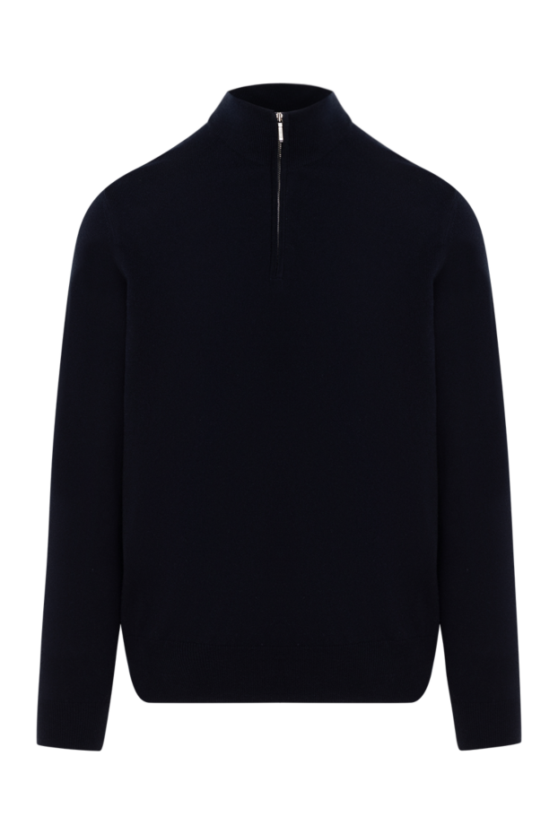 Loro Piana blue men's cashmere troyer with zipper 184921 - photo 1