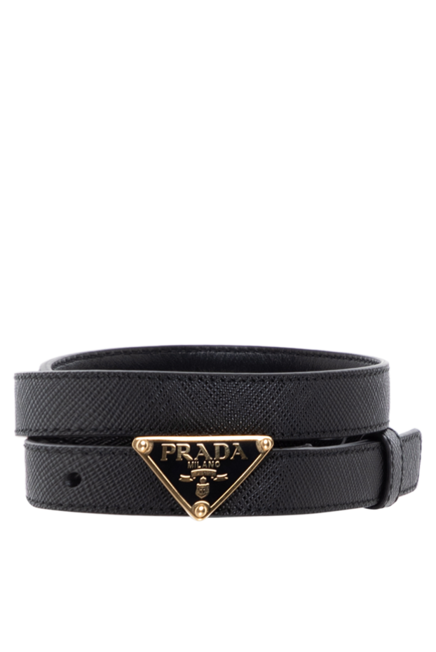 Prada narrow women's belt with logo on the buckle 184962 - photo 1