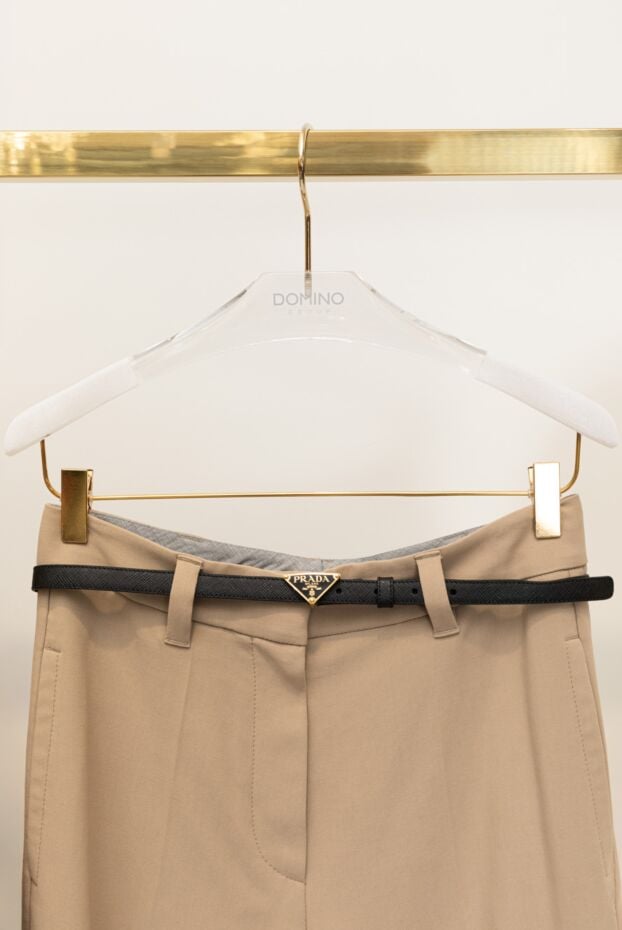 Prada narrow women's belt with logo on the buckle 184962 - photo 2