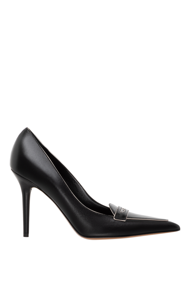 Valentino black leather stiletto heels 184995 - photo 1