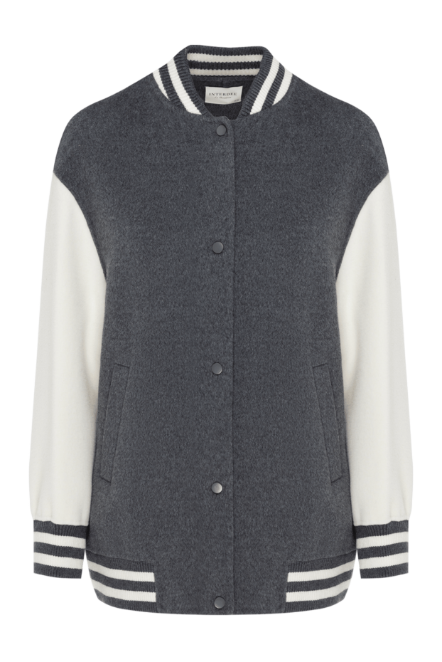 Interdee woolen jacket for women gray 184999 - photo 1