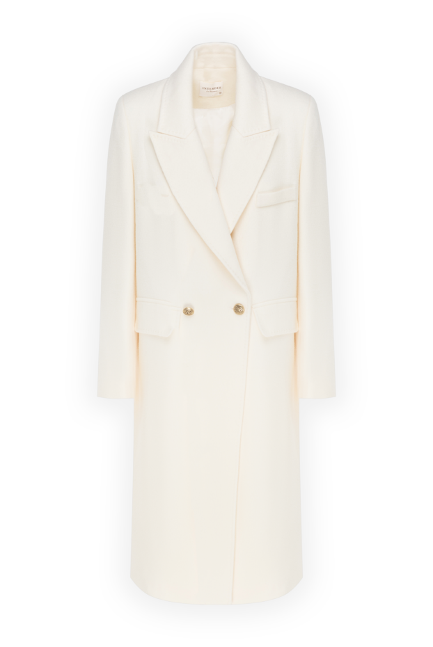 Interdee women's woolen coat long white 185000 - photo 1