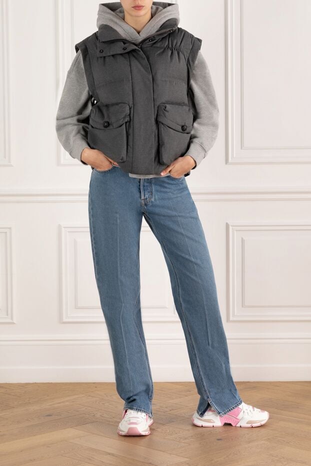 Interdee gray women's vest with large pockets 185012 - photo 2