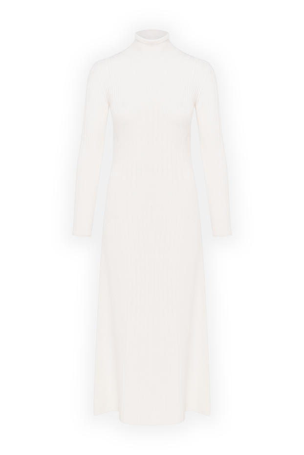 D.Exterior white long knitted dress 185027 - photo 1