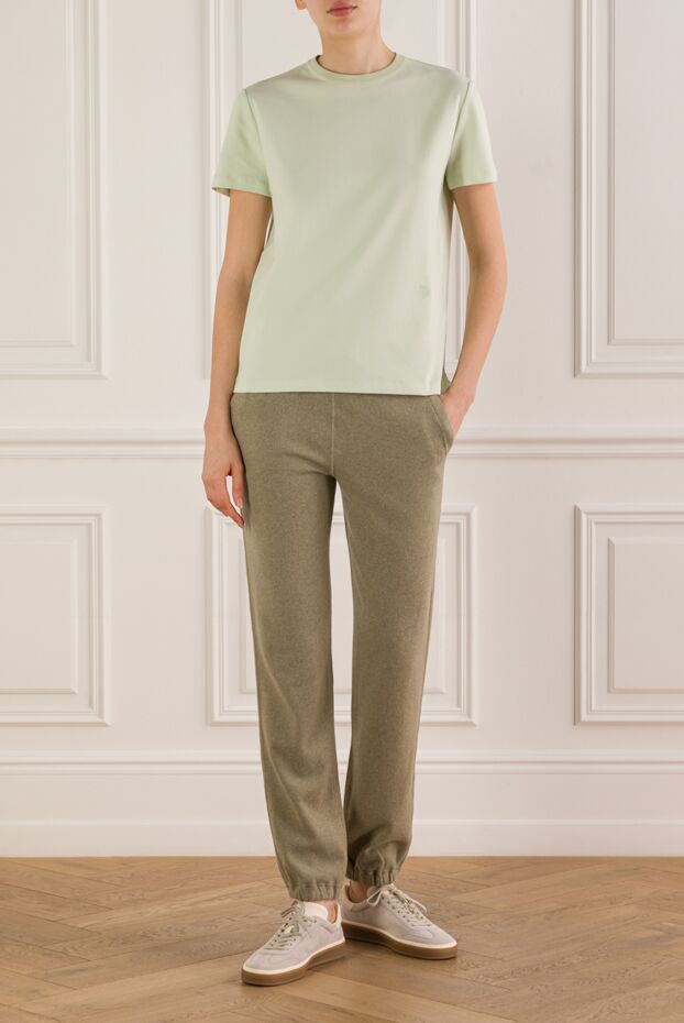 Loro Piana men's gray trousers with drawstring 185032 - photo 2