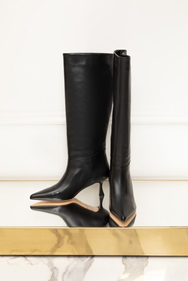 Fleur de Paris black low-heeled boots 185098 - photo 2
