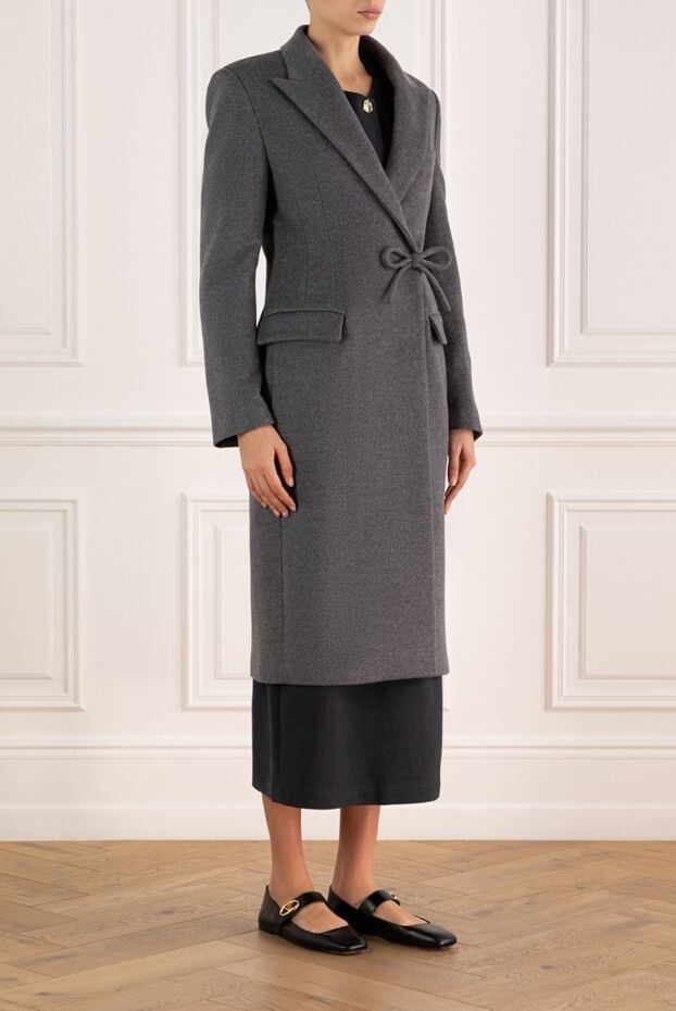Valentino women's long gray coat 185207 - photo 3