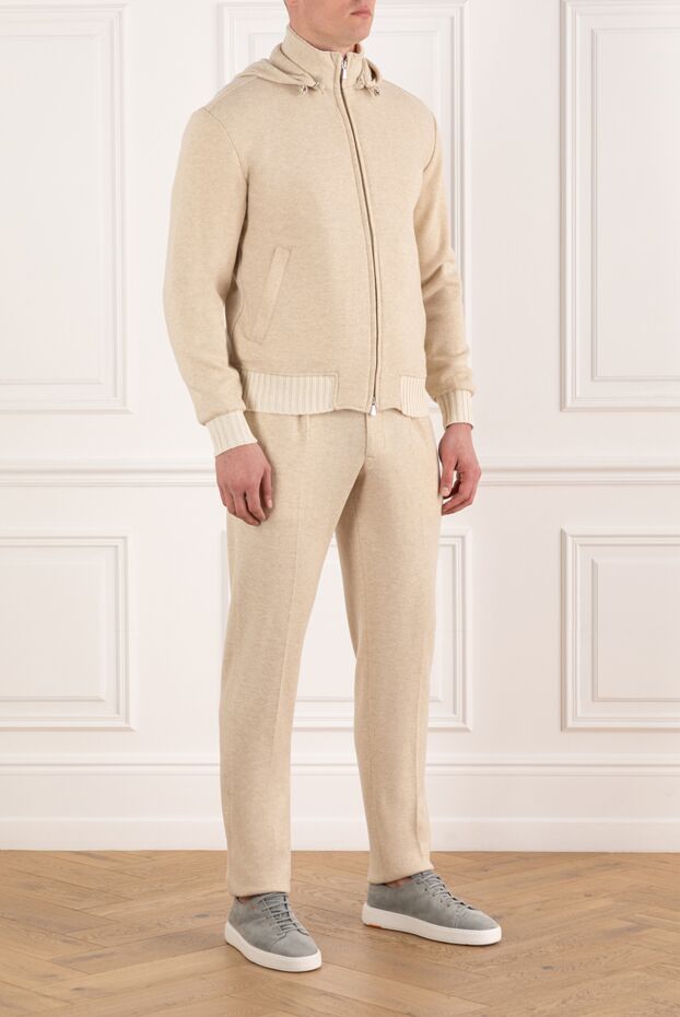 Enrico Mandelli men's cashmere sports suit with hood 185320 - photo 3
