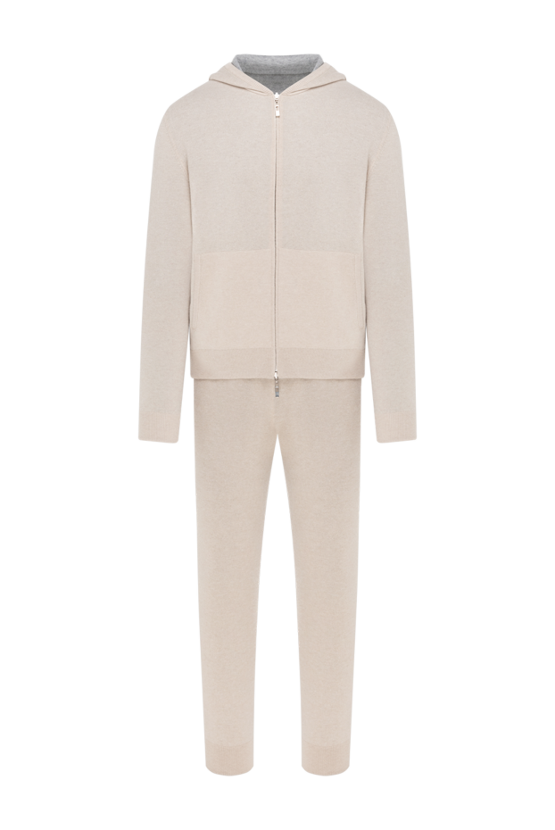 Loro Piana beige men's cashmere sports suit 185361 - photo 1