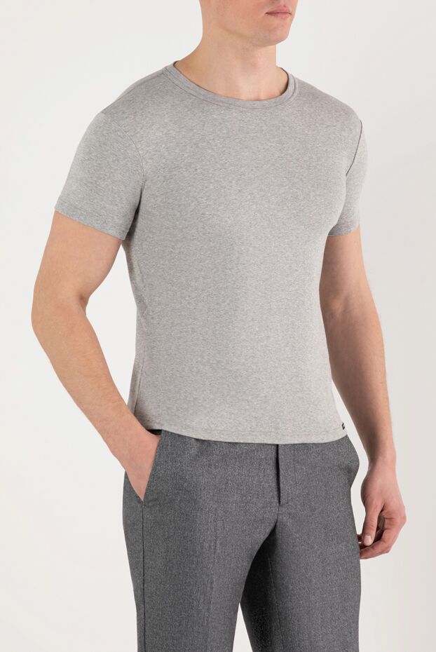 Tom Ford t-shirt gray melange for men 185451 - photo 3