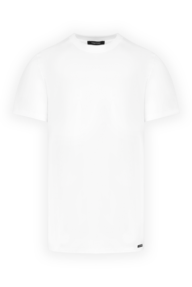 Tom Ford white men's t-shirt without print 185452 - photo 1