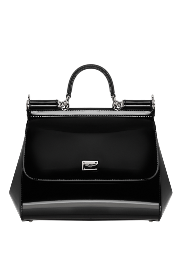 Dolce & Gabbana sicily large calfskin bag black 185507 - photo 1