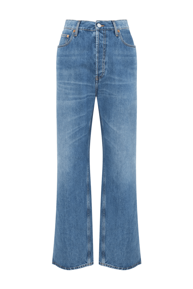 Gucci women's distressed blue flared jeans 185537 - photo 1