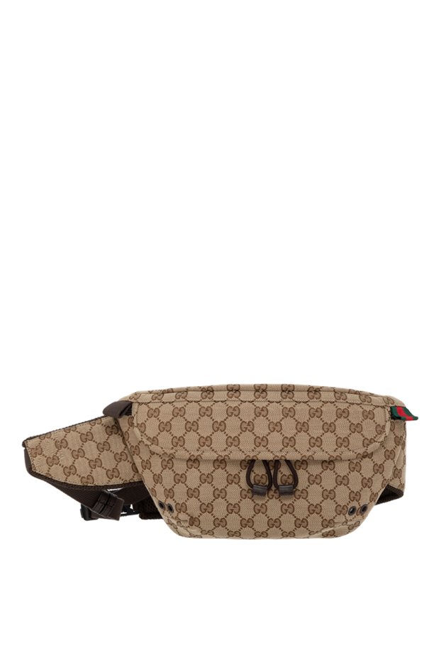 Small GG belt bag men's beige - photo 1