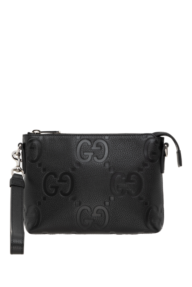 Gucci маленька сумка-месенджер з орнаментом jumbo gg 185558 - фото 1