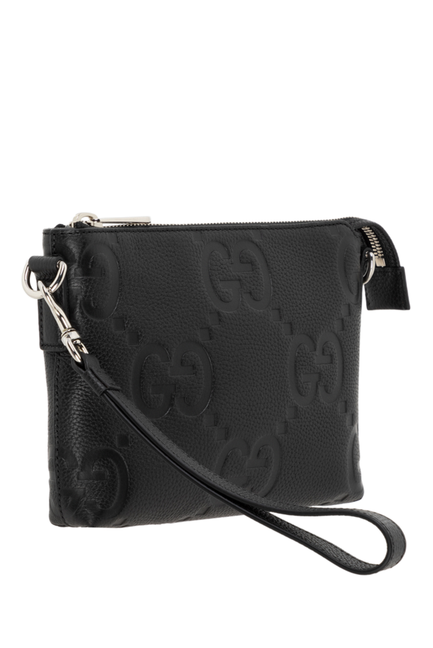 Gucci маленька сумка-месенджер з орнаментом jumbo gg 185558 - фото 3