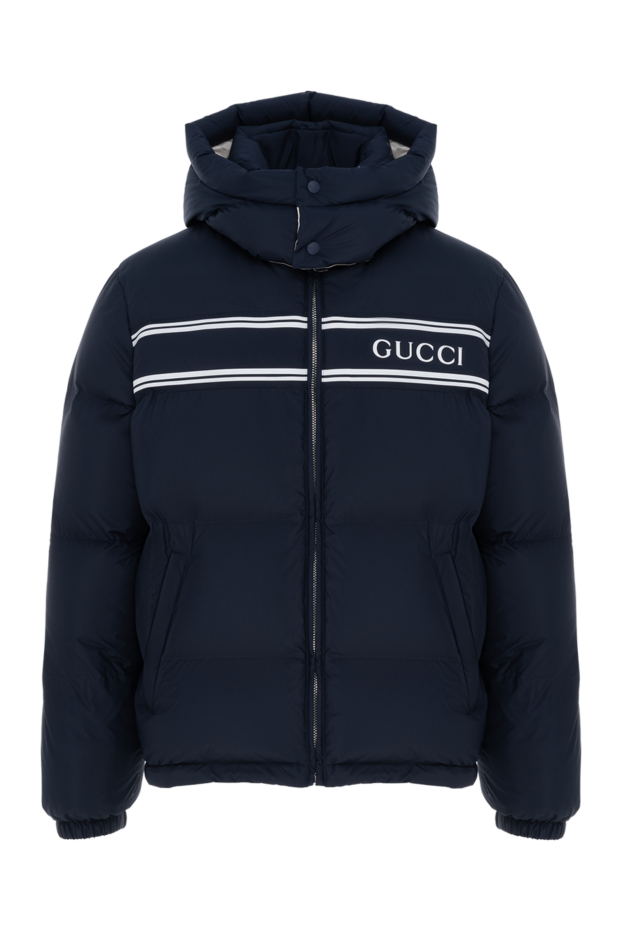 Classic-fit jacket with padding and print - photo 1