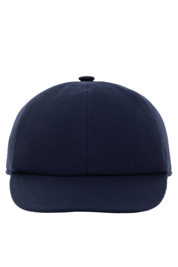 Kiton men's cashmere cap blue 185702 - photo 1