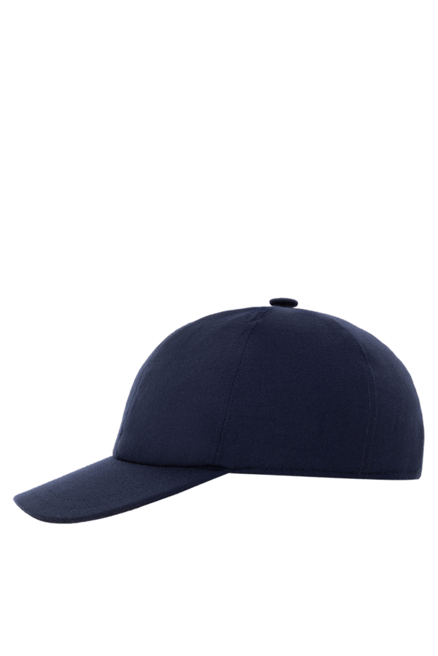 Kiton men's cashmere cap blue 185702 - photo 3