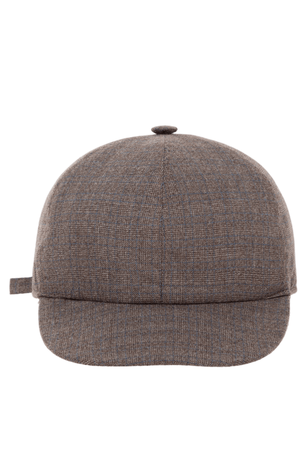 Kiton cashmere cap warm brown 185704 - photo 1