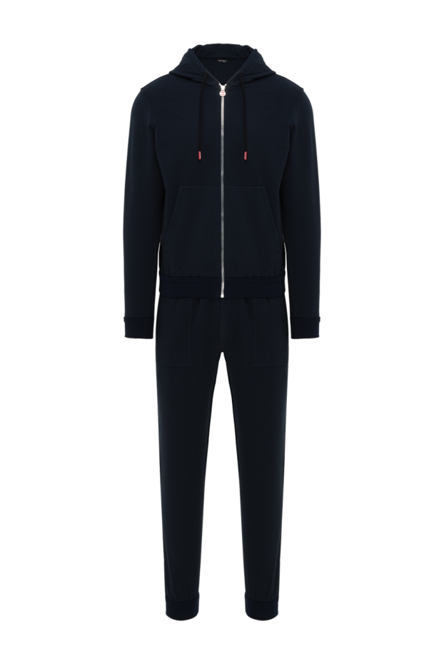 Kiton men's sports suit blue with logo 185712 - photo 1
