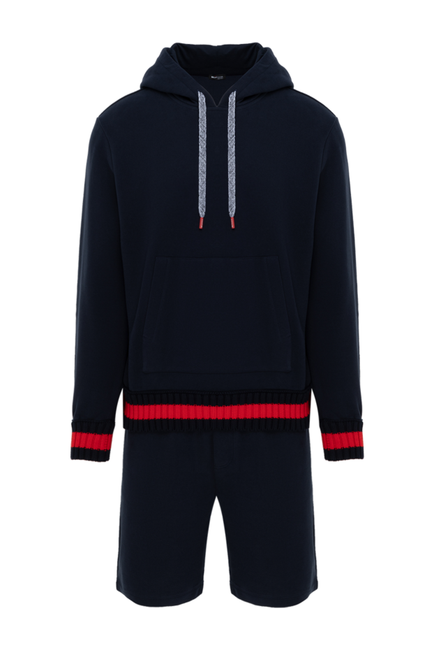 Kiton men's sports suit blue with shorts 185713 - photo 1