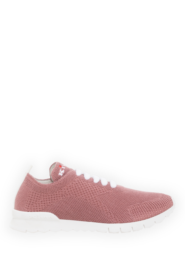 Kiton women's pink fit cashmere sneakers 185719 - photo 1