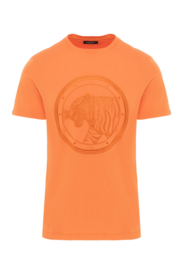 Stefano Ricci orange men's cotton t-shirt 185790 - photo 1