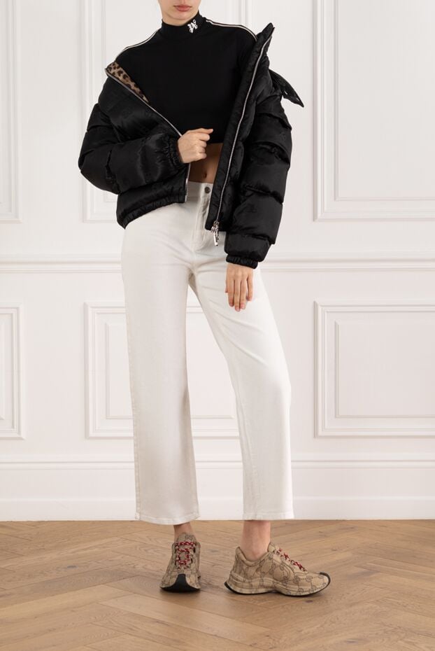 Dolce & Gabbana satin down jacket with all-over jacquard dg pattern 185952 - photo 2