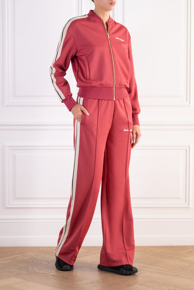 Palm Angels pink women's tracksuit with zipper 185976 - photo 2