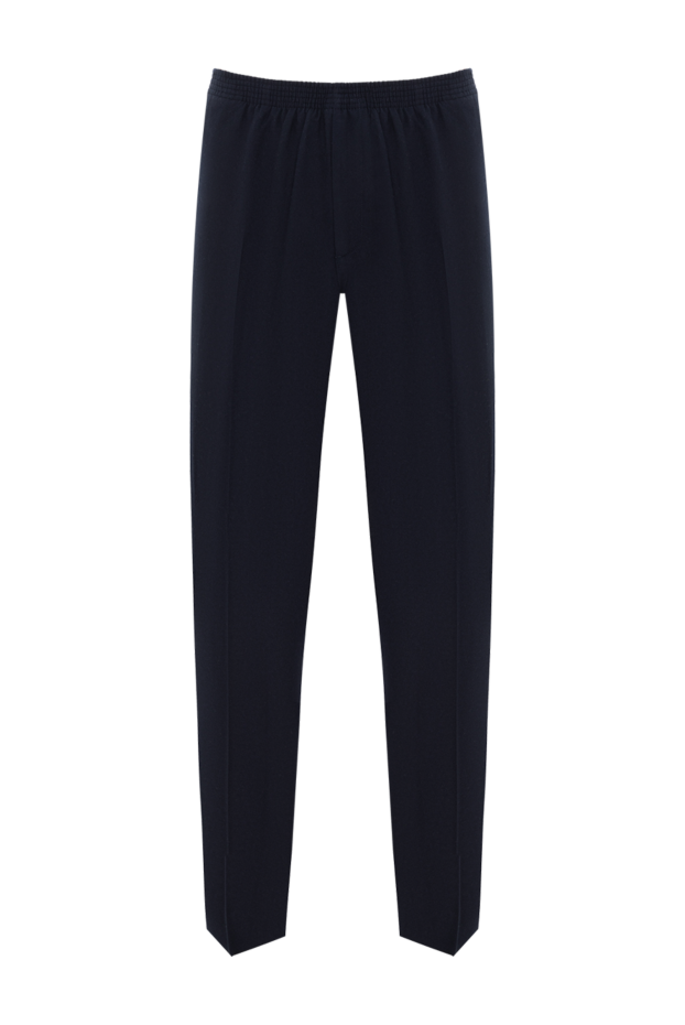 Loro Piana men's blue trousers made of wool and cashmere 185994 - photo 1