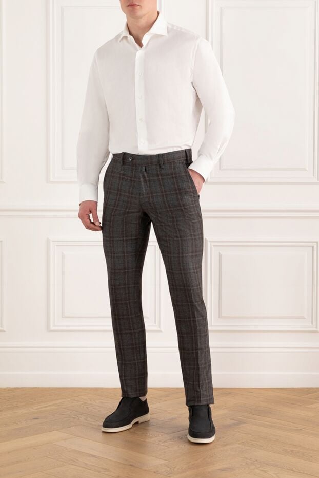 Alessandro Gherardi white cotton shirt with french collar 186062 - photo 2