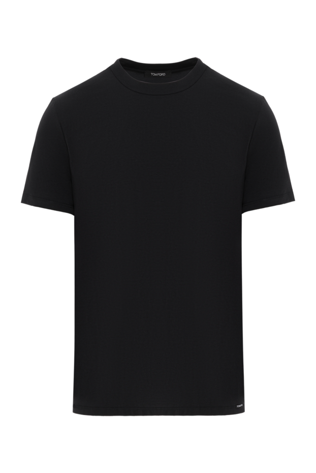 Tom Ford cotton modal crew neck t-shirt black 186073 - photo 1