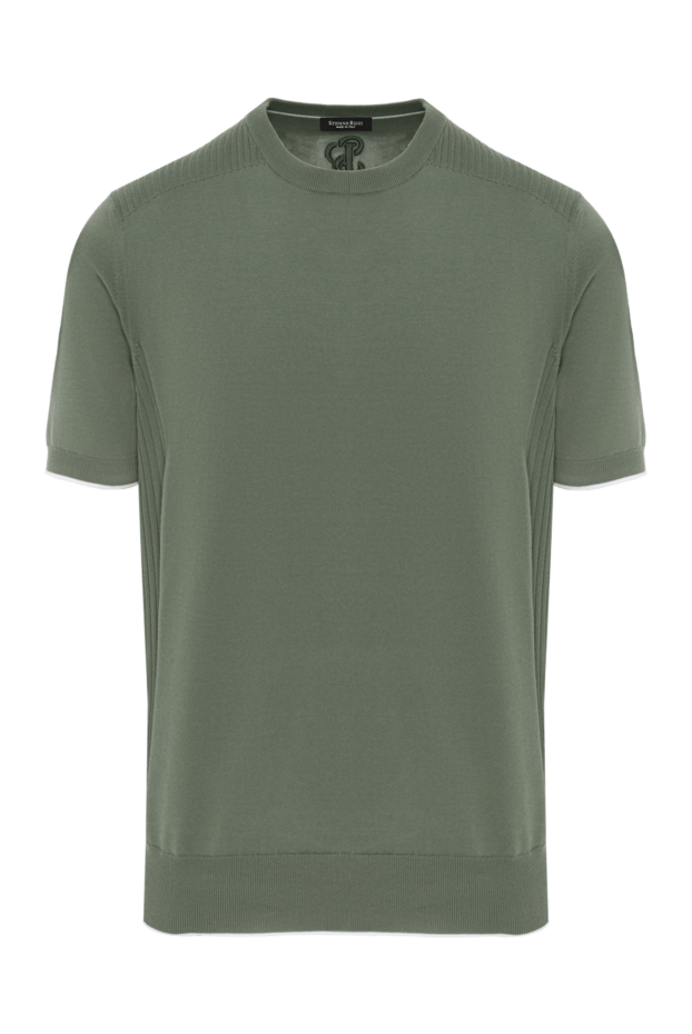Stefano Ricci green cotton jumper for men 186141 - photo 1
