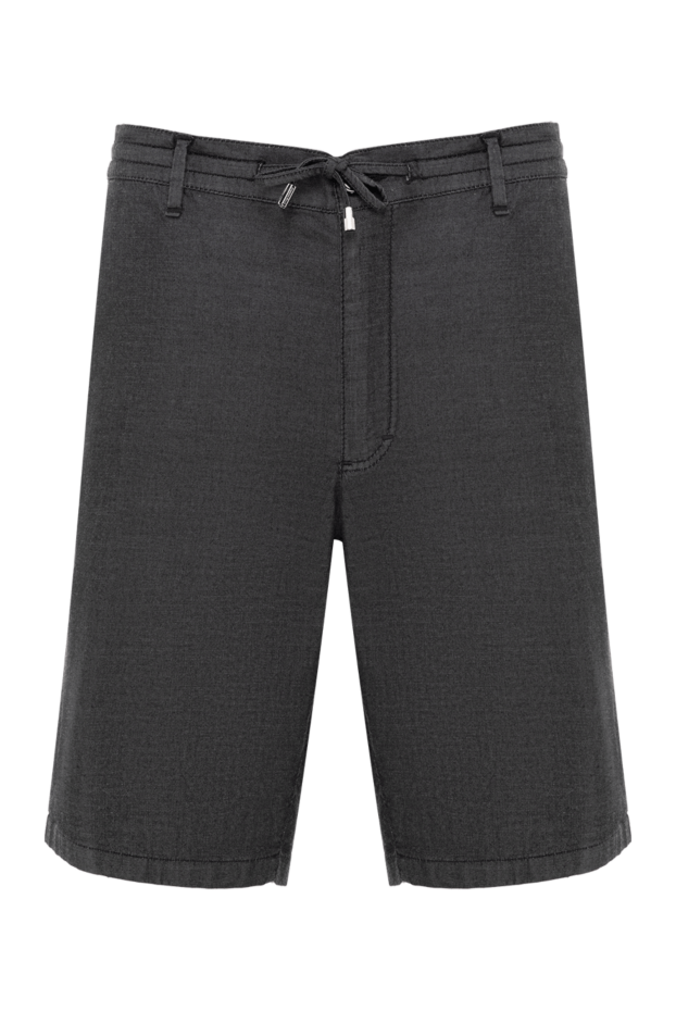 Stefano Ricci men's shorts with a tie, gray 186149 - photo 1