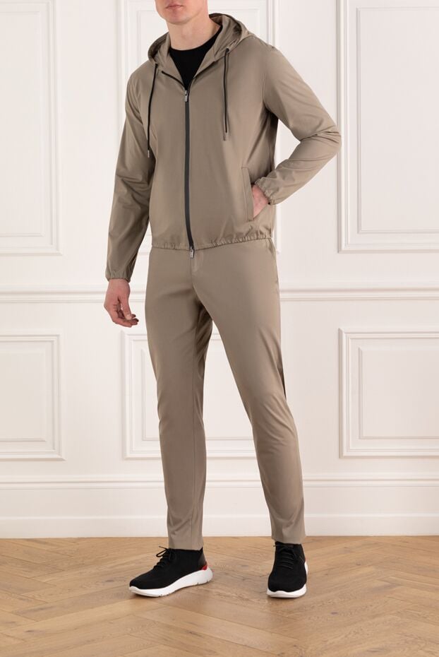 Tombolini beige tracksuit with hood 186174 - photo 2