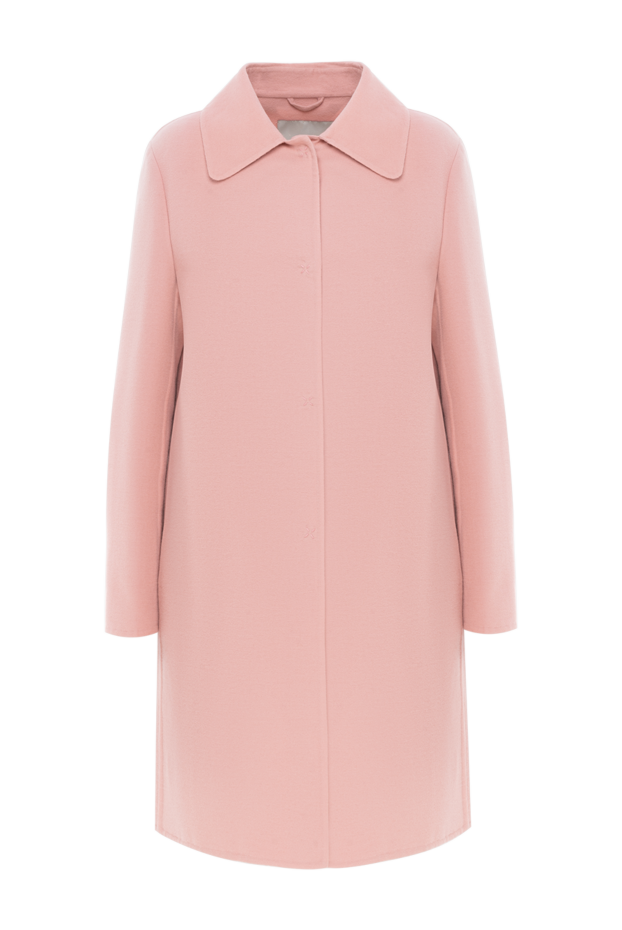 Ermanno Scervino pink women's wool coat with hidden buttons 186338 - photo 1