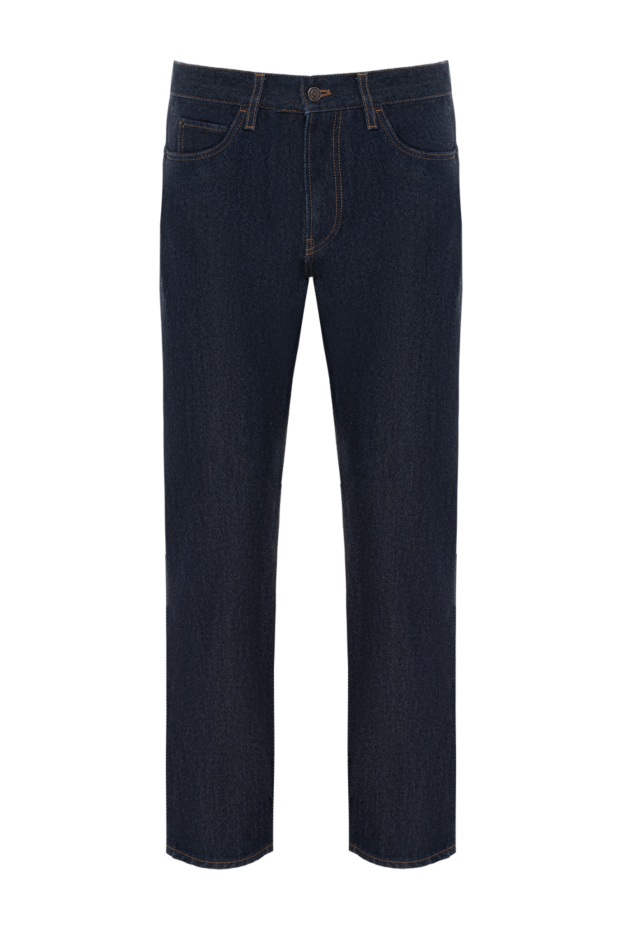 Loro Piana men's blue quarona jeans with five pockets 186360 - photo 1