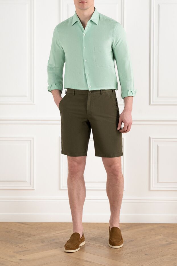 Loro Piana casual loose cotton shorts for men 186364 - photo 2
