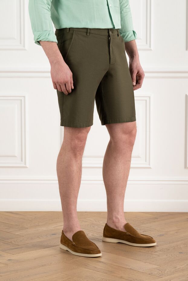 Loro Piana casual loose cotton shorts for men 186364 - photo 3