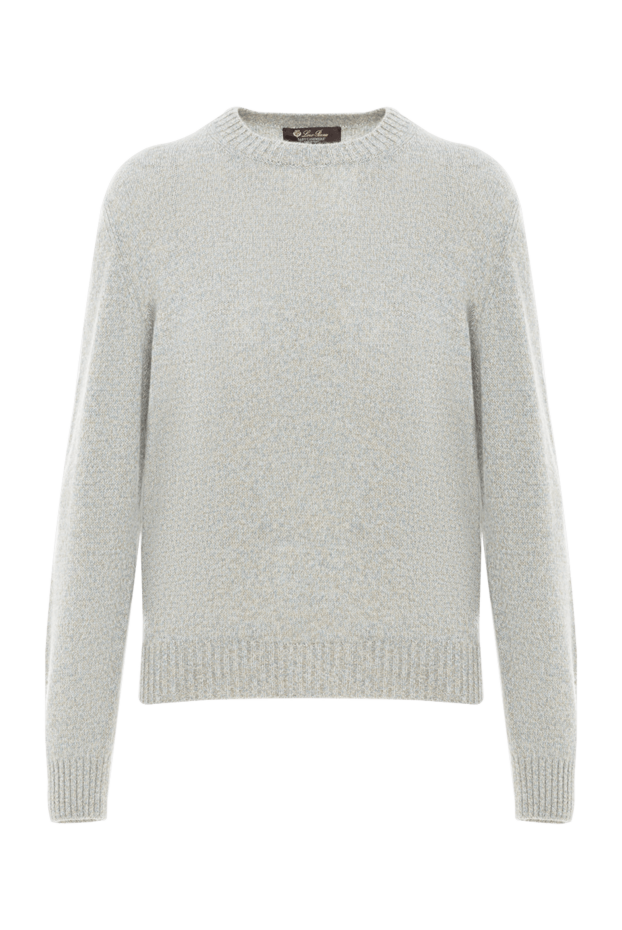 Loro Piana cellio crewneck cashmere jumper green for women 186369 - photo 1