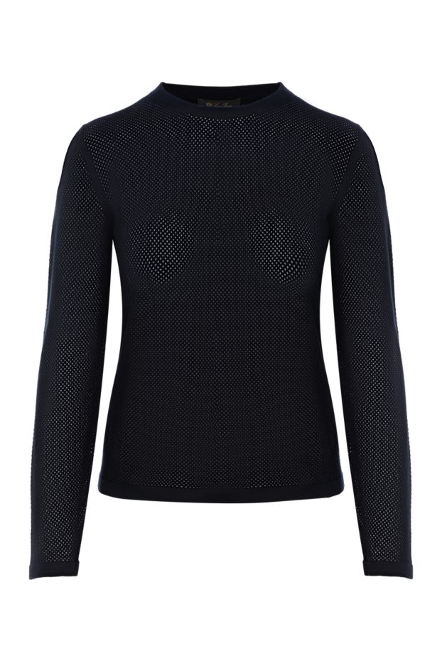 Loro Piana women's black cashmere jumper 186375 - photo 1